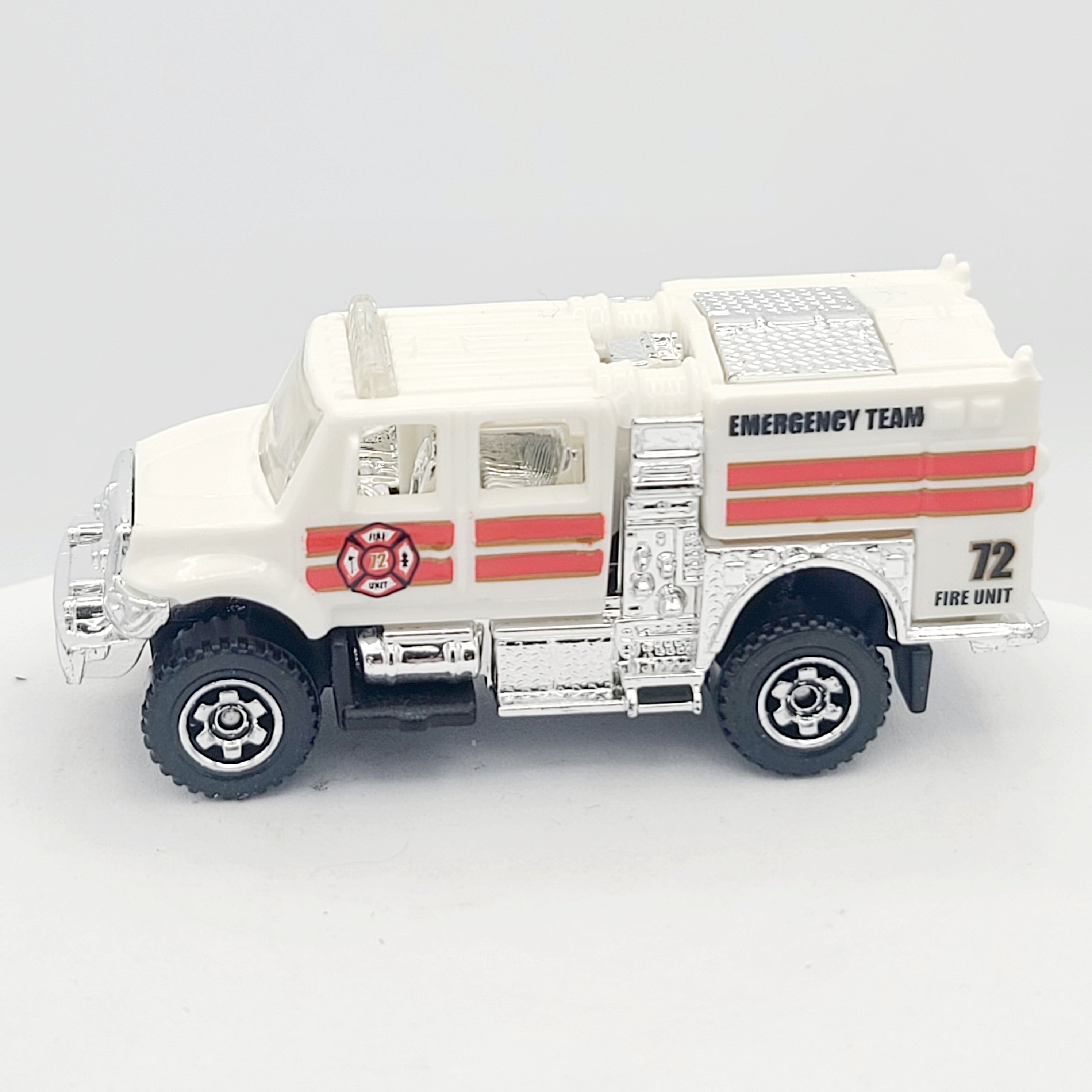 Matchbox International Workstar Brush Fire Truck (2015 MBX Basic - Heroic Rescue)